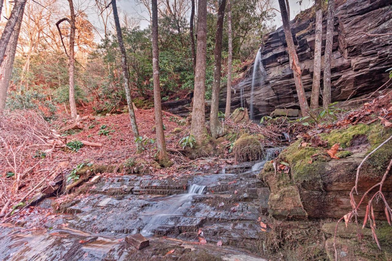 Hilltop Cabin On 5 Acres With Hot Tub And Waterfall! บรายซันซิตี ภายนอก รูปภาพ