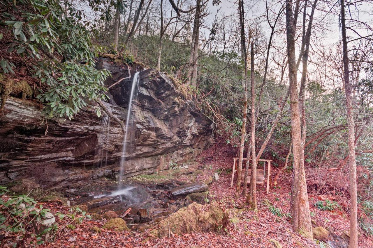Hilltop Cabin On 5 Acres With Hot Tub And Waterfall! บรายซันซิตี ภายนอก รูปภาพ