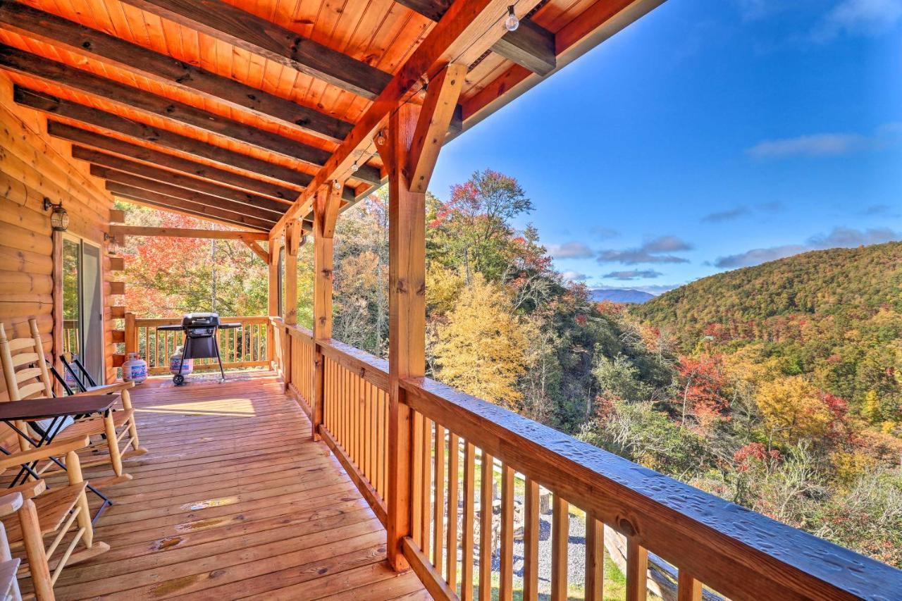 Hilltop Cabin On 5 Acres With Hot Tub And Waterfall! บรายซันซิตี ภายนอก รูปภาพ